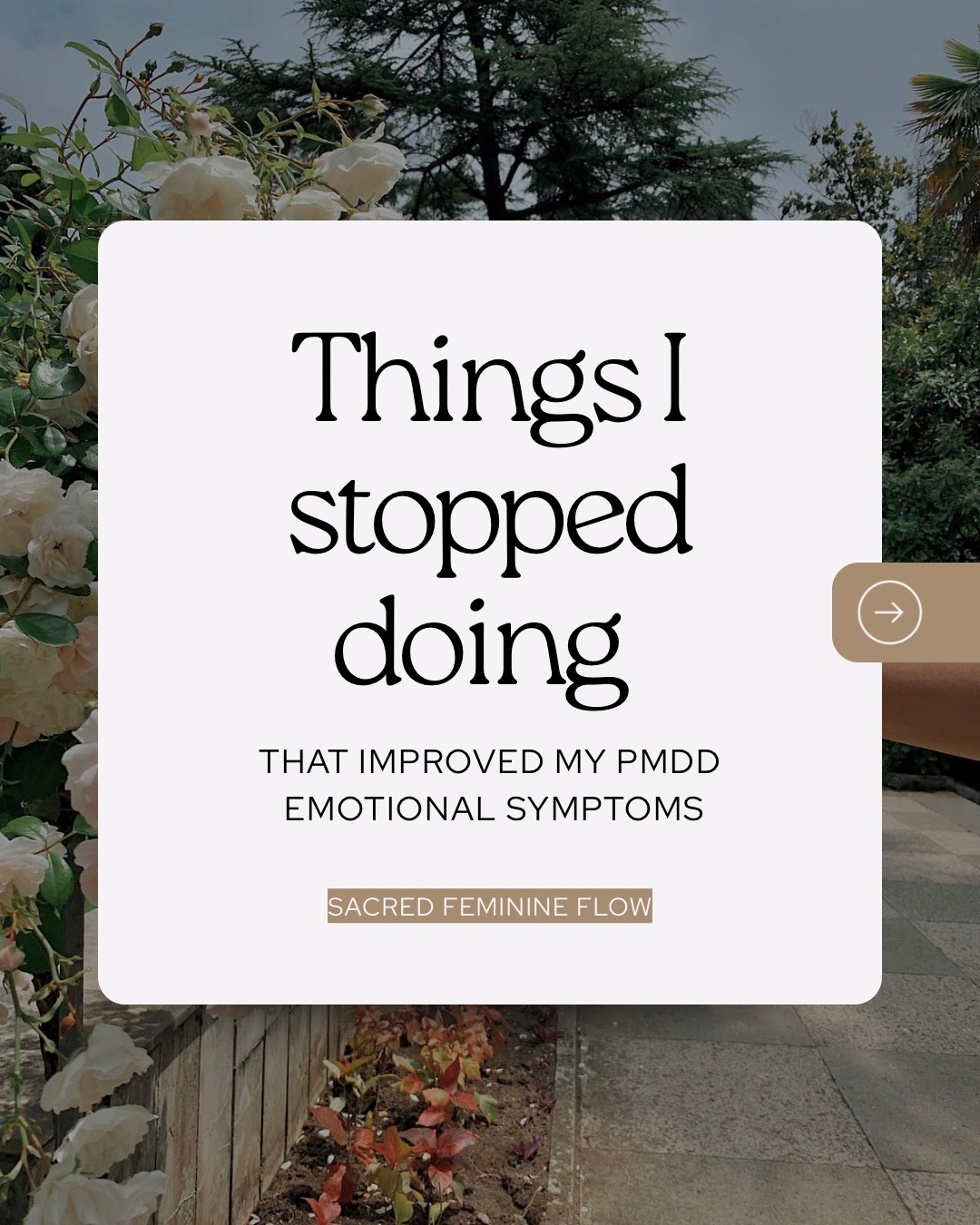 @Sacred Feminine Flow-PMDD HELP