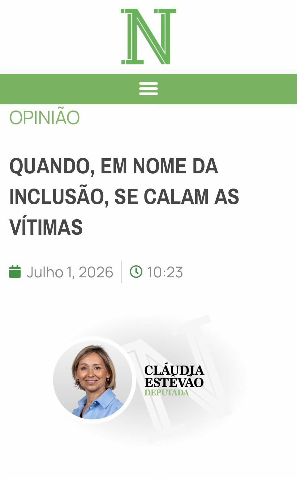 @Cláudia Estêvão