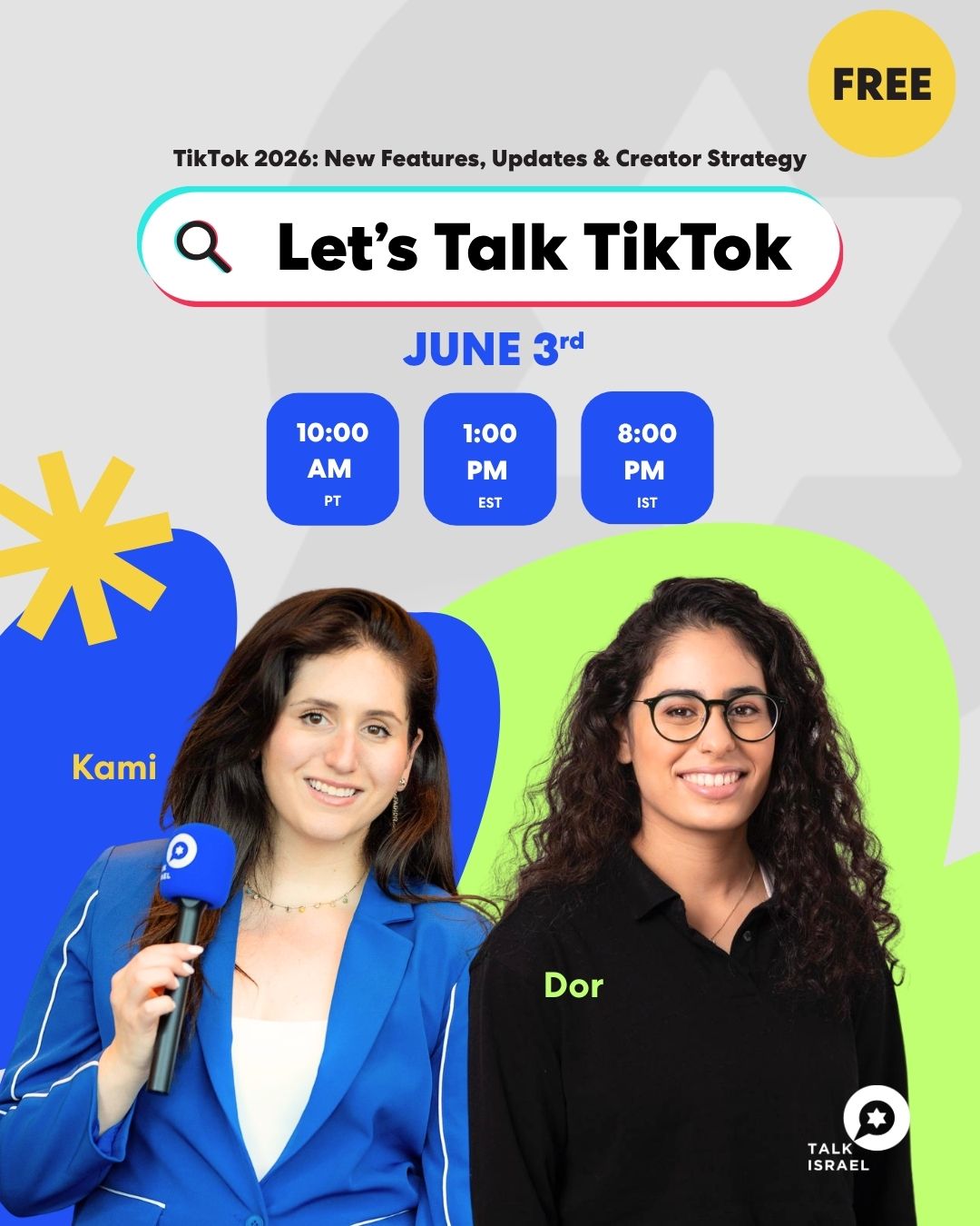 @TalkIsrael Creators