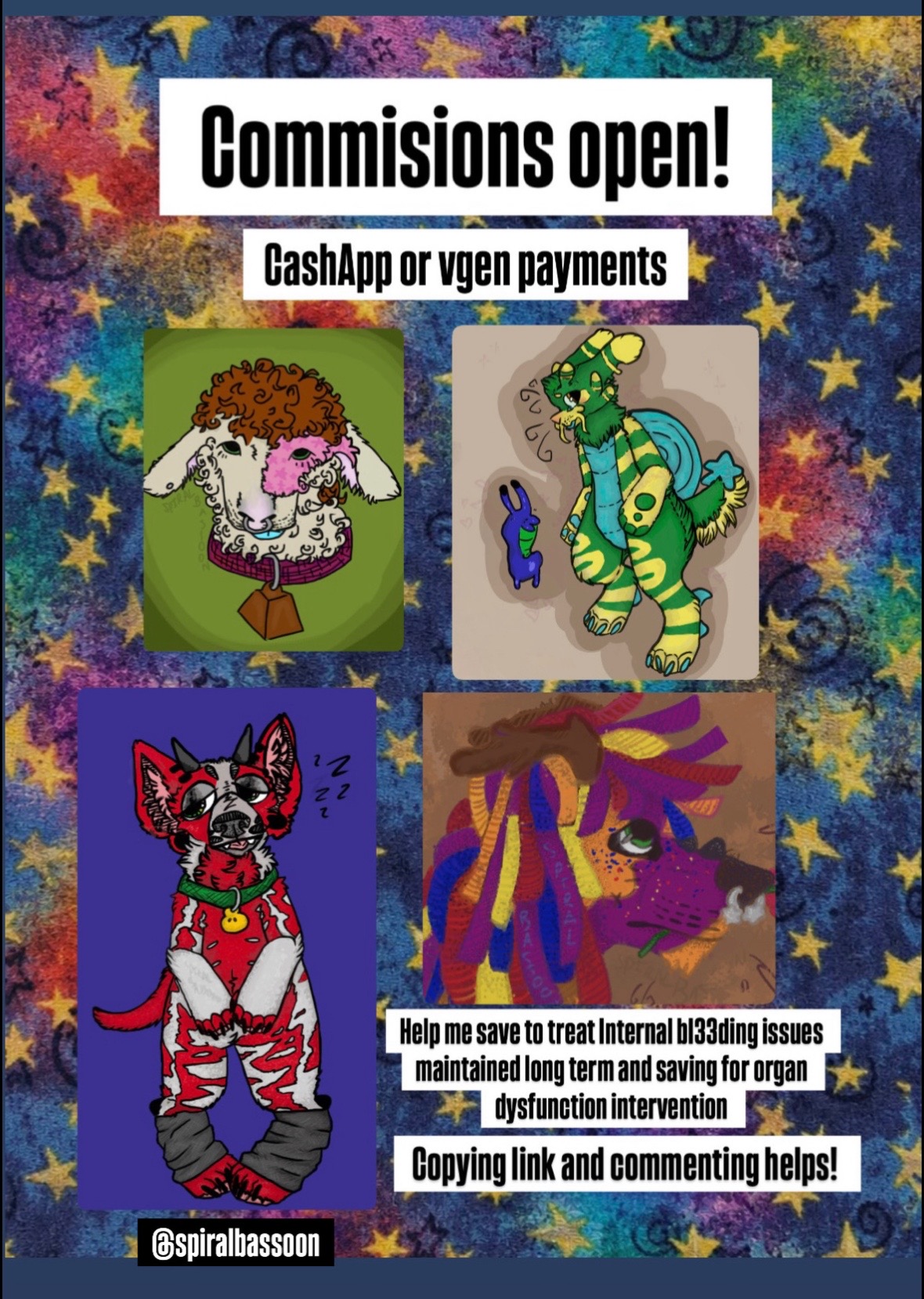 @Piper || Art comms open!