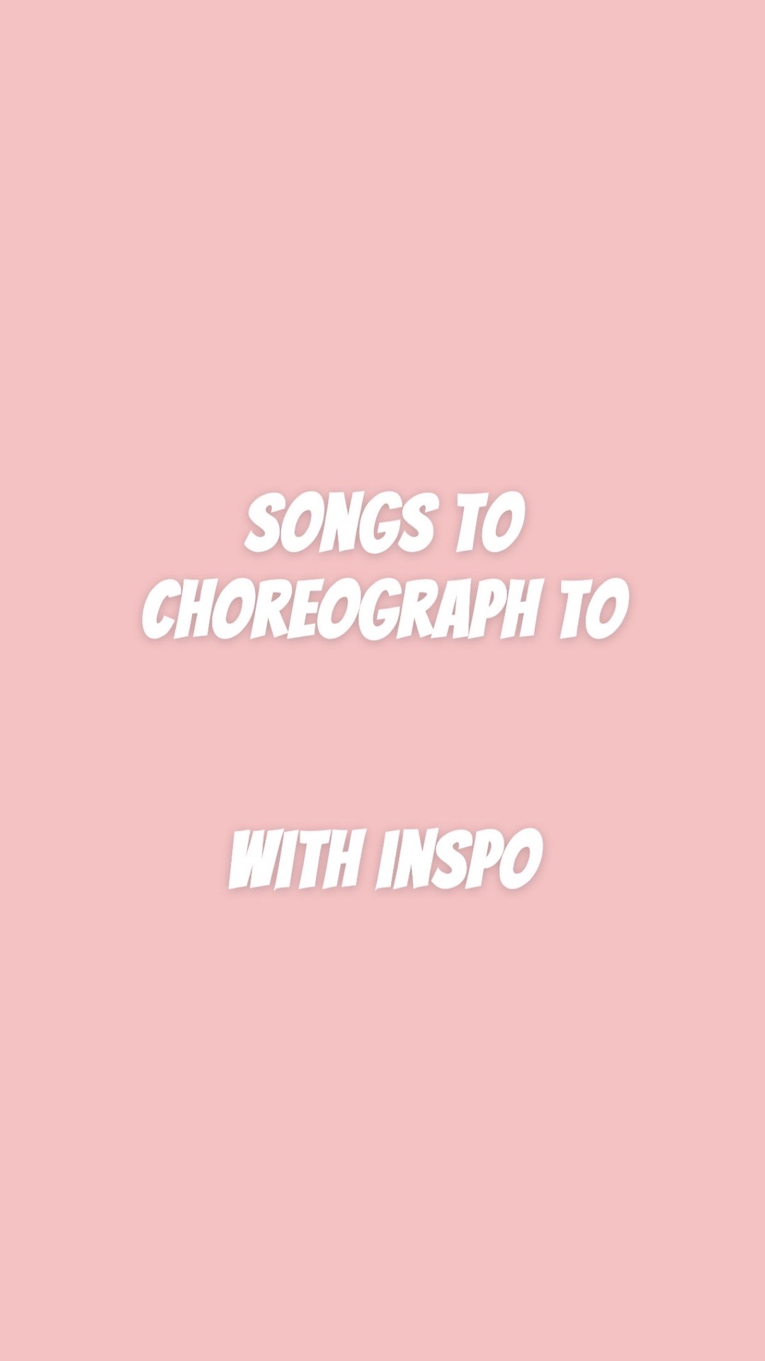 @dance ideas!