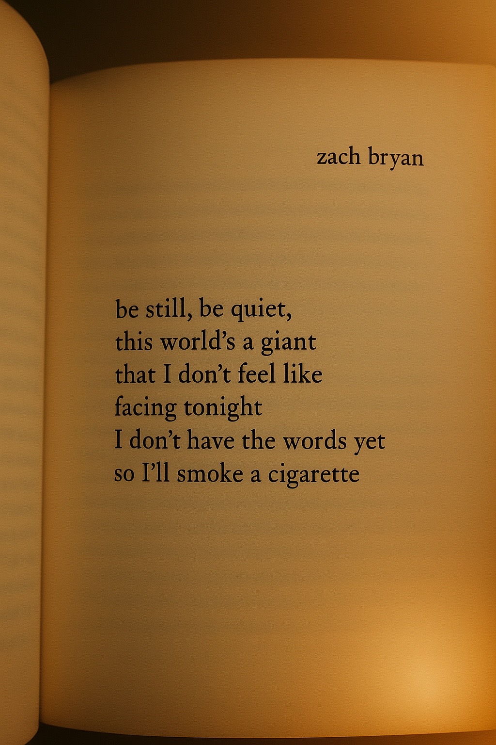 @Zach Bryan Quotes