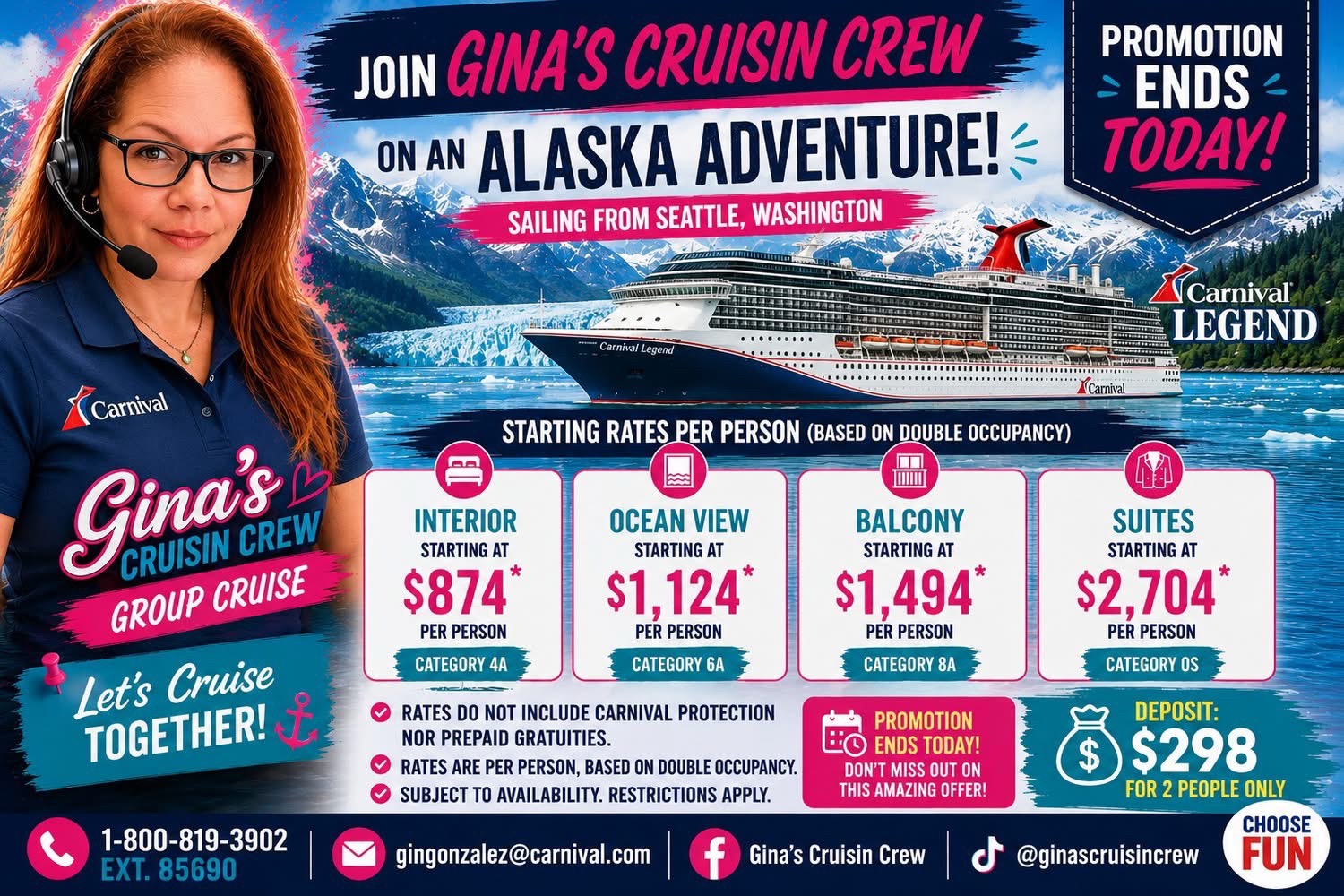 @๐ณ๏ธ Gina’s Cruisin Crew ๐ณ๏ธ