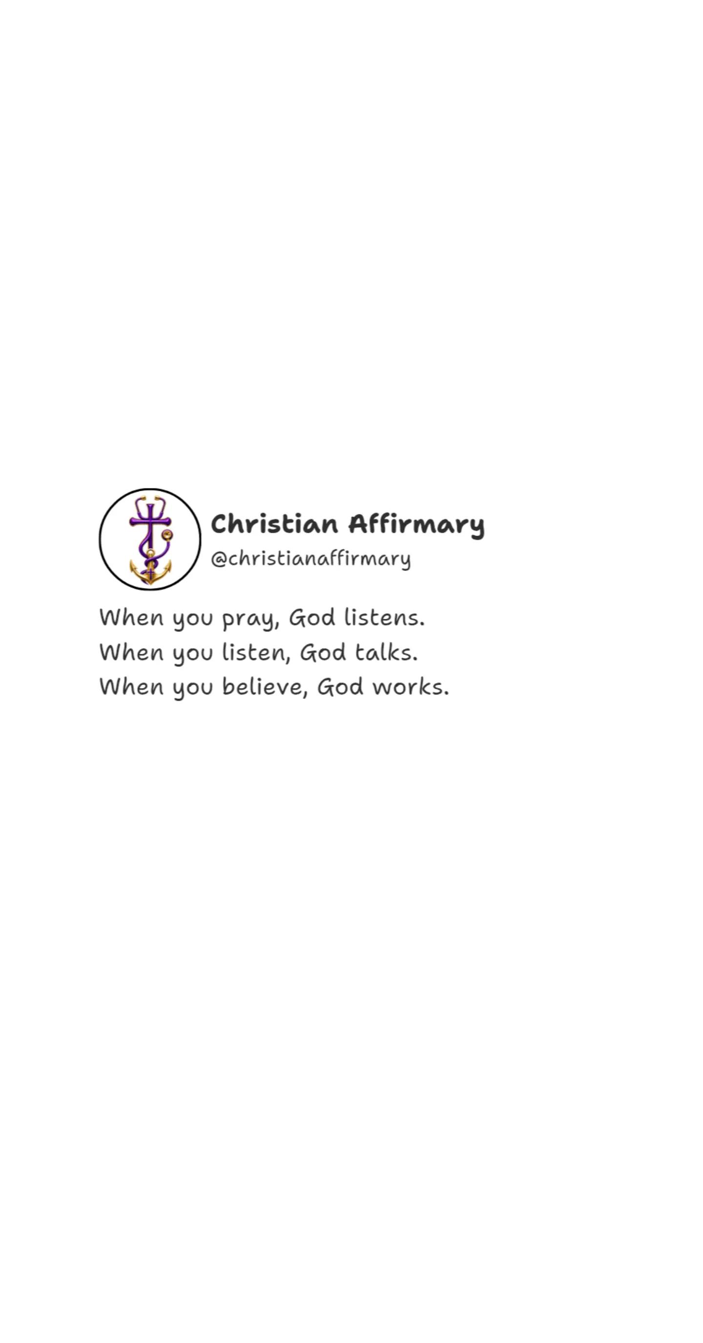 @✝️Christian Affirmary✝️