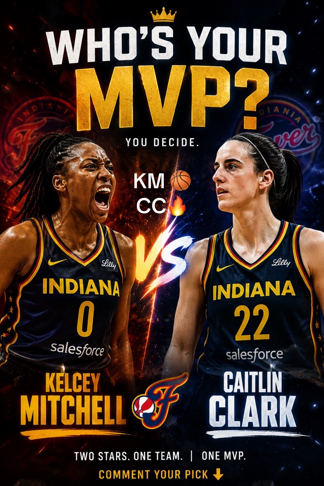 @Charlotte 4 Clark 2️⃣2️⃣🏀❣️