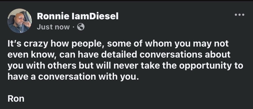 @Ron The Enlightened Introvert