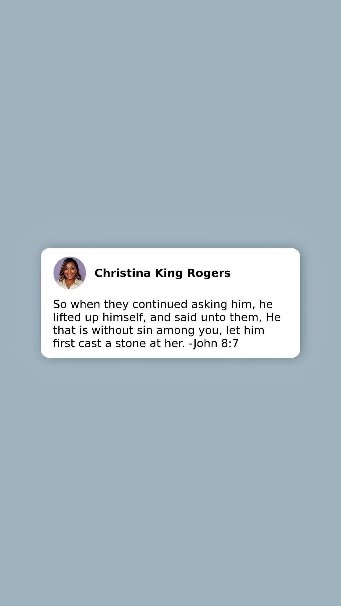 @Christina King Rogers