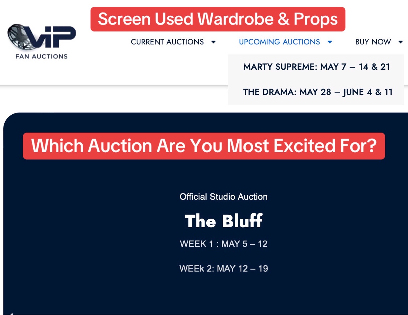 @VIP Fan Auctions