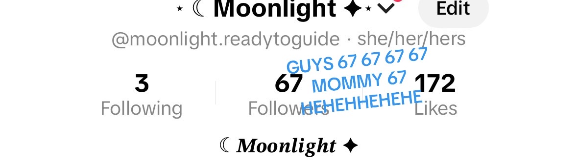 @⋆ ☾ Moonlight ✦⋆