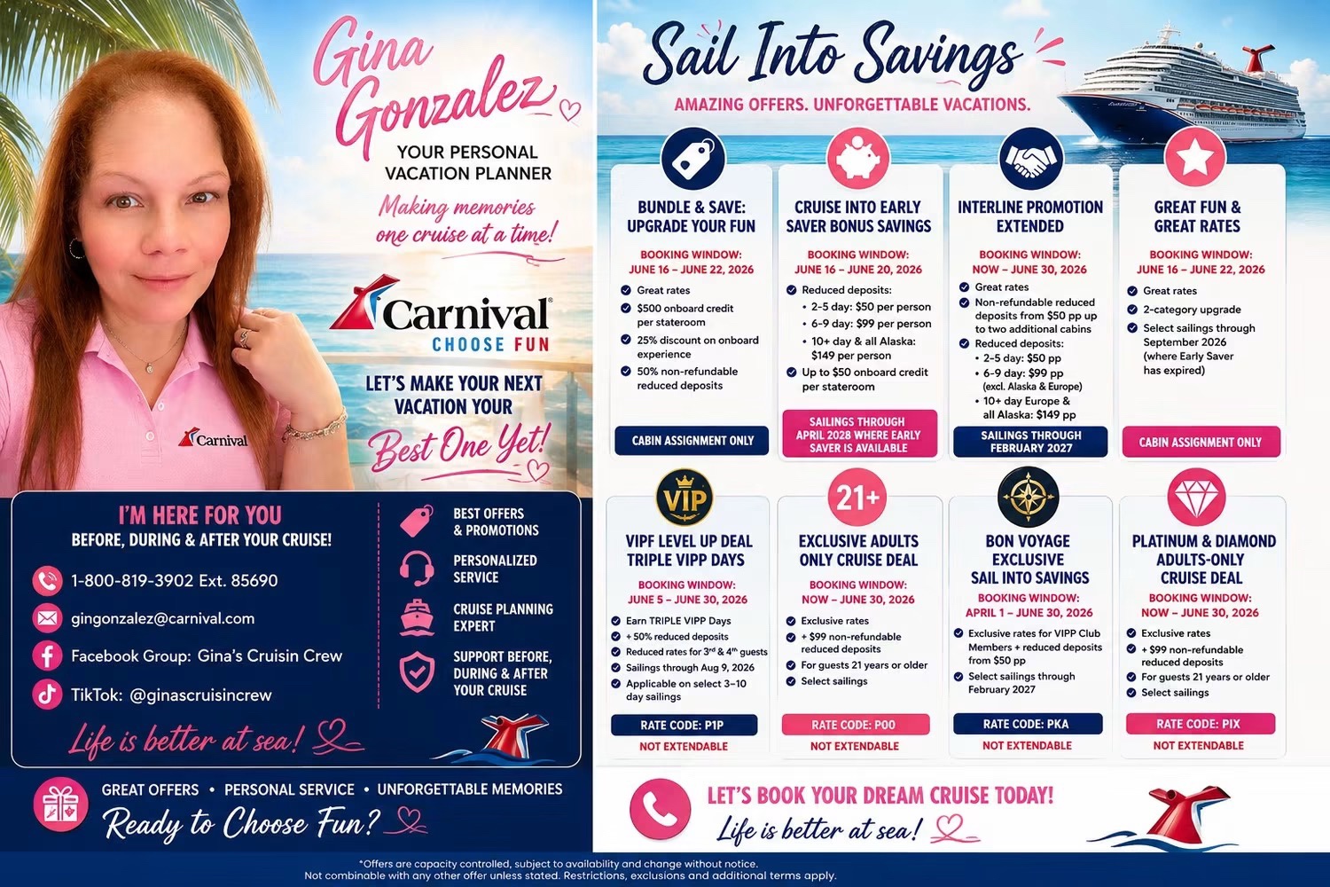 @🛳️ Gina’s Cruisin Crew 🛳️