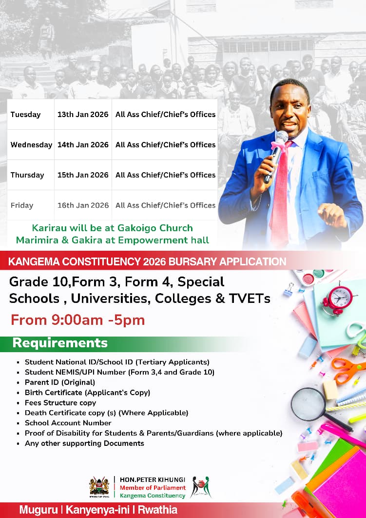 @Hon. Peter Irungu Kihungi