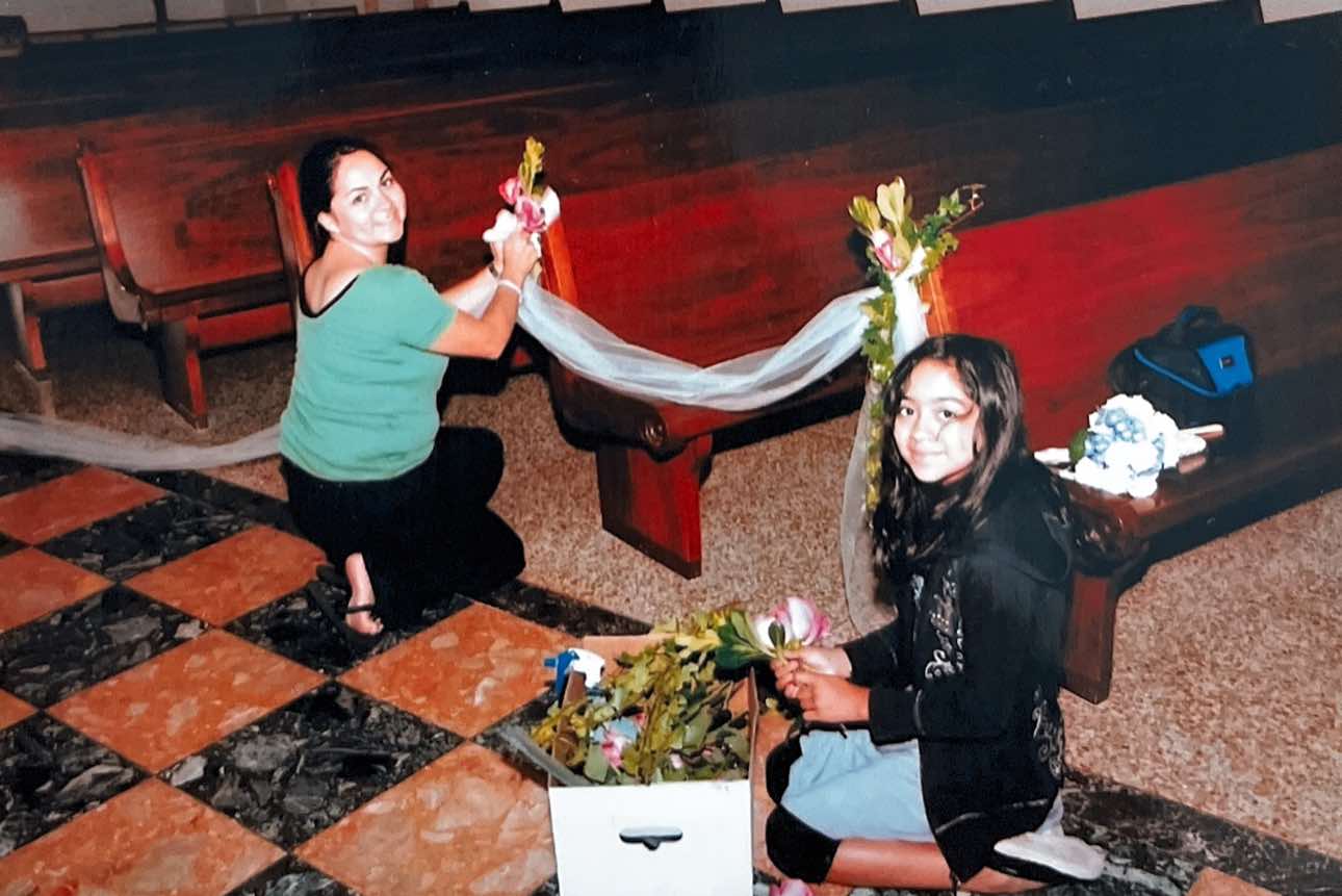 @With the Bride
