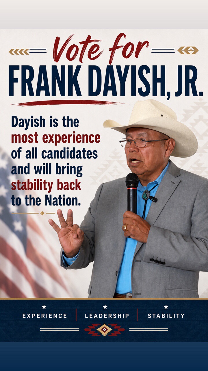 @Dayish for Navajo President