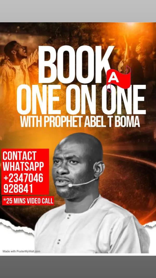 @PROPHET ABEL TAMUNOMINABO BOMA