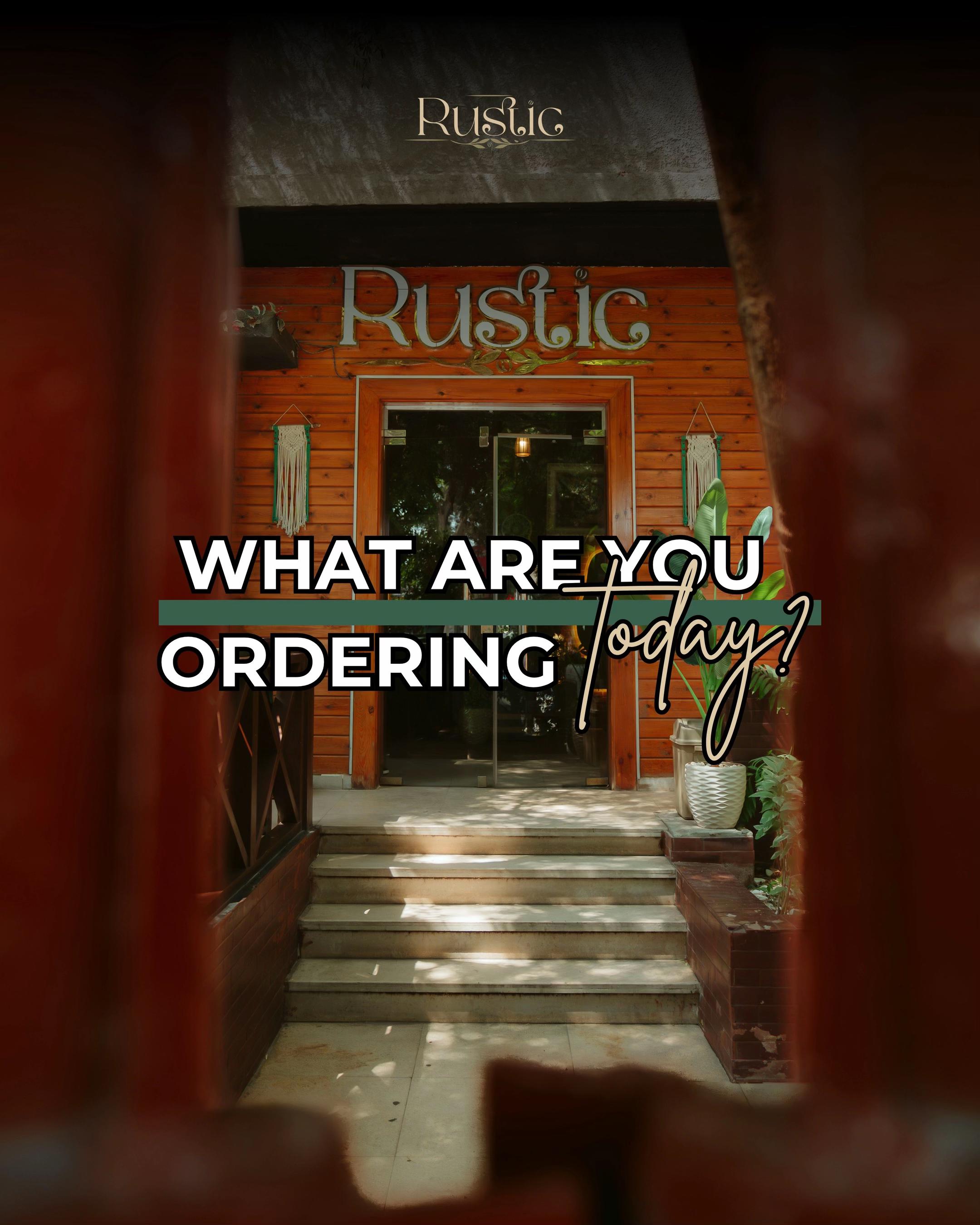 @Rustic Cafe & Restaurant