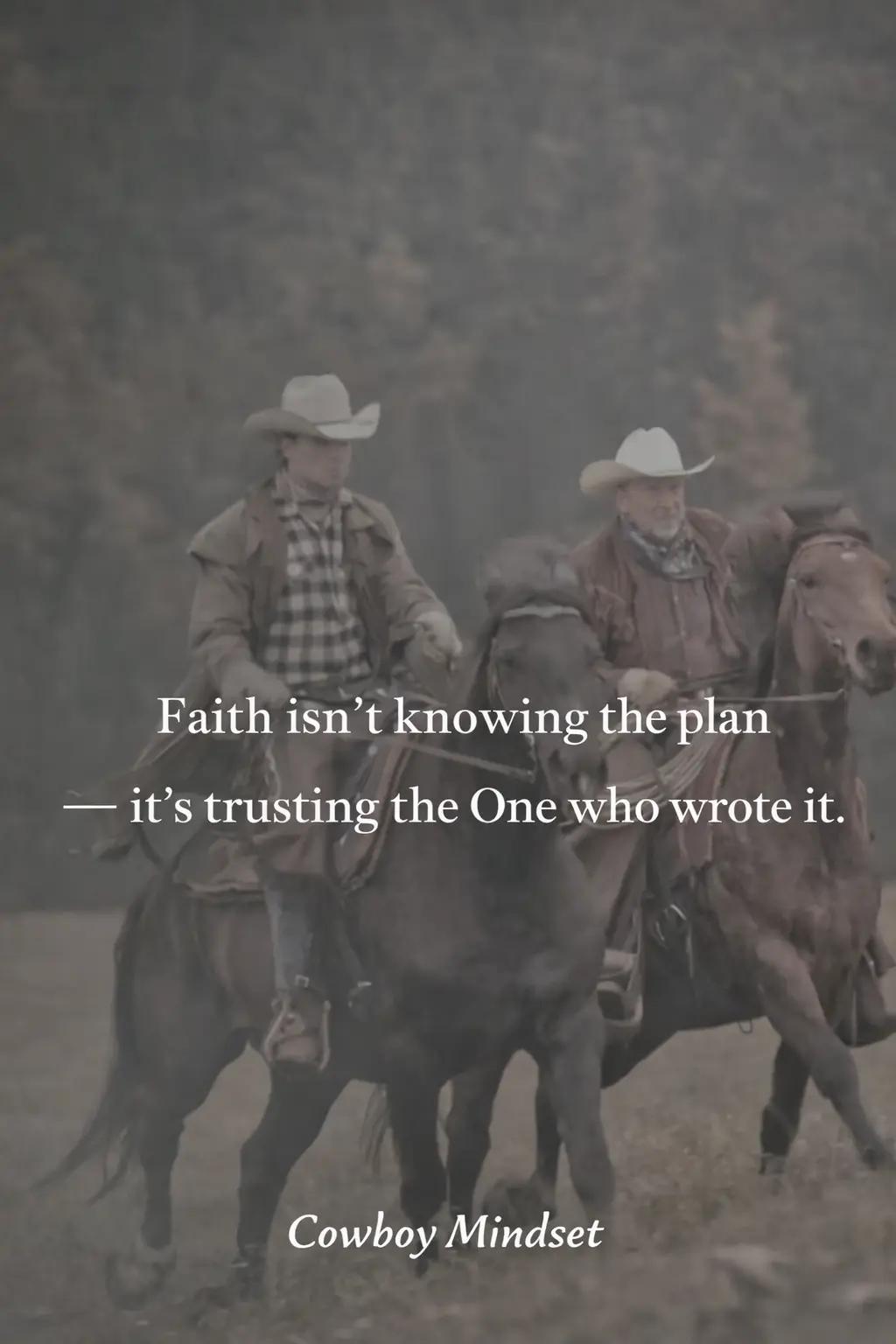@Cowboy Mindset