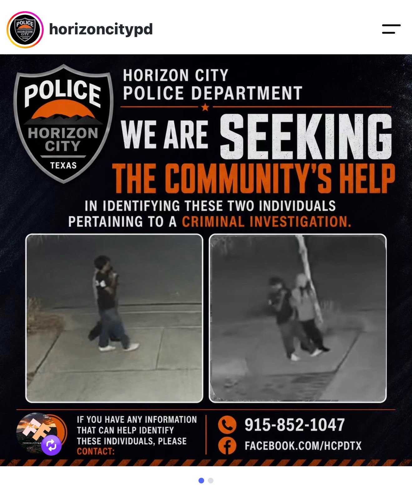 @Horizon city What’s up!