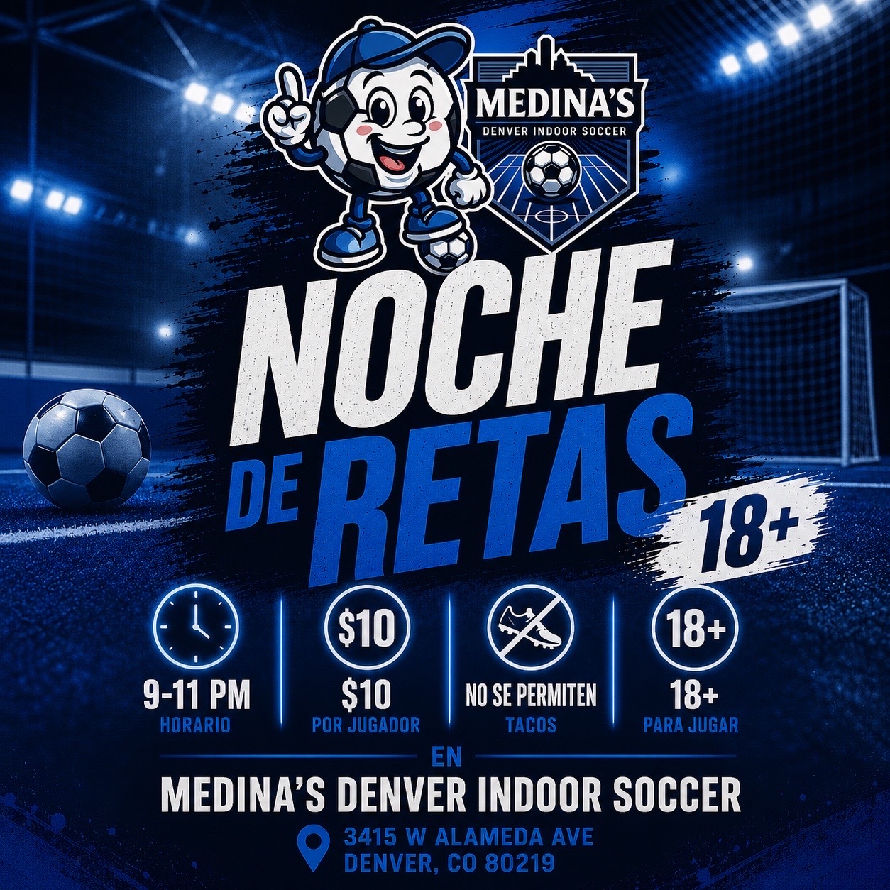 @Medina’s Denver Indoor Soccer