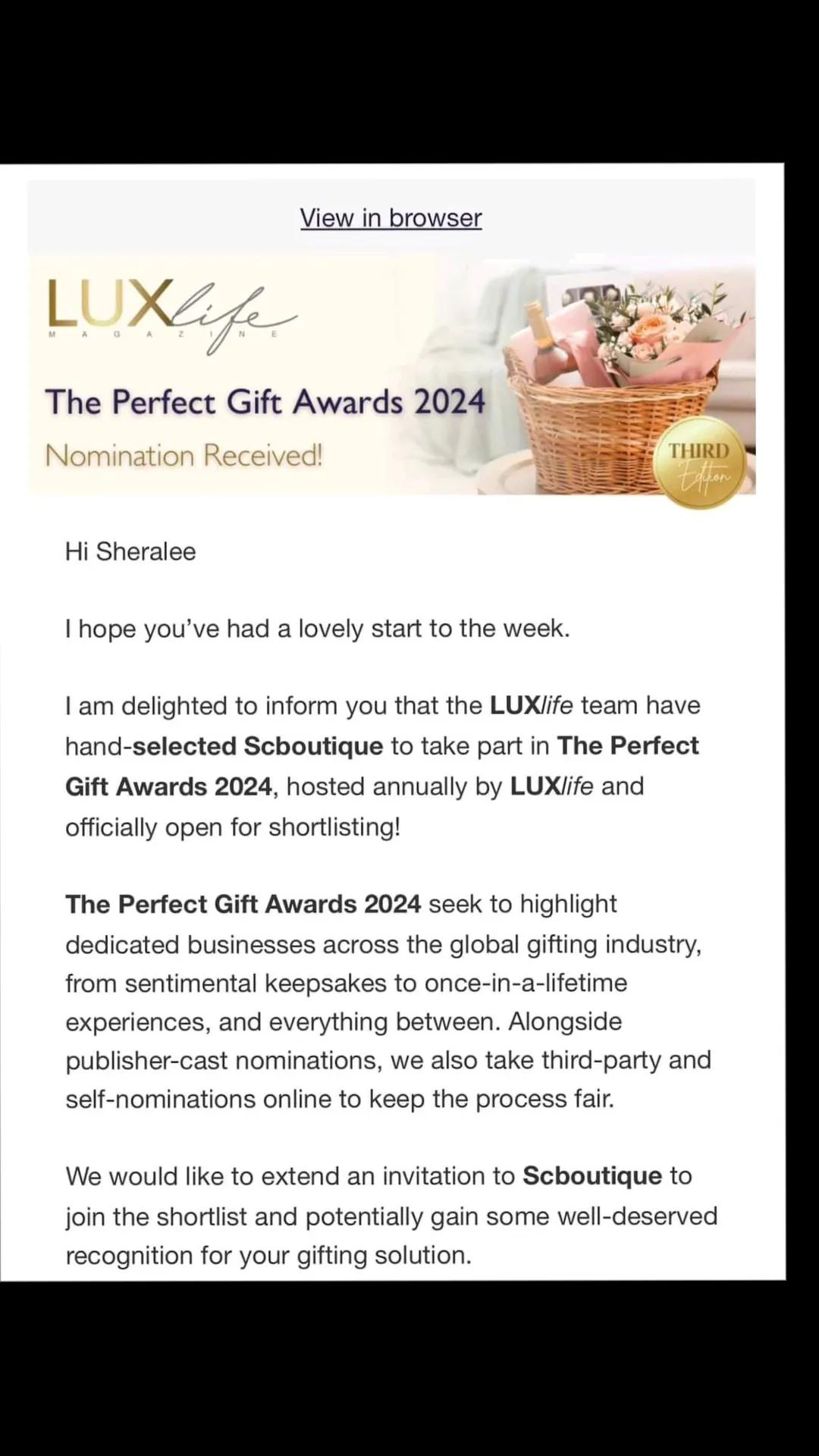 @SCBoutique Uk Opportunity