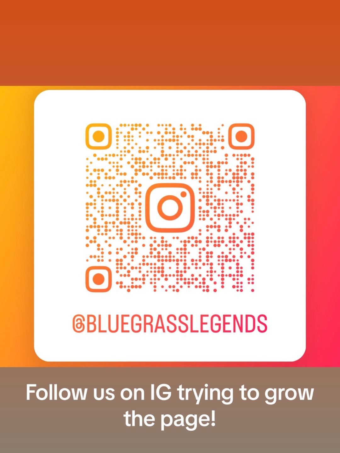 @Bluegrass Legends