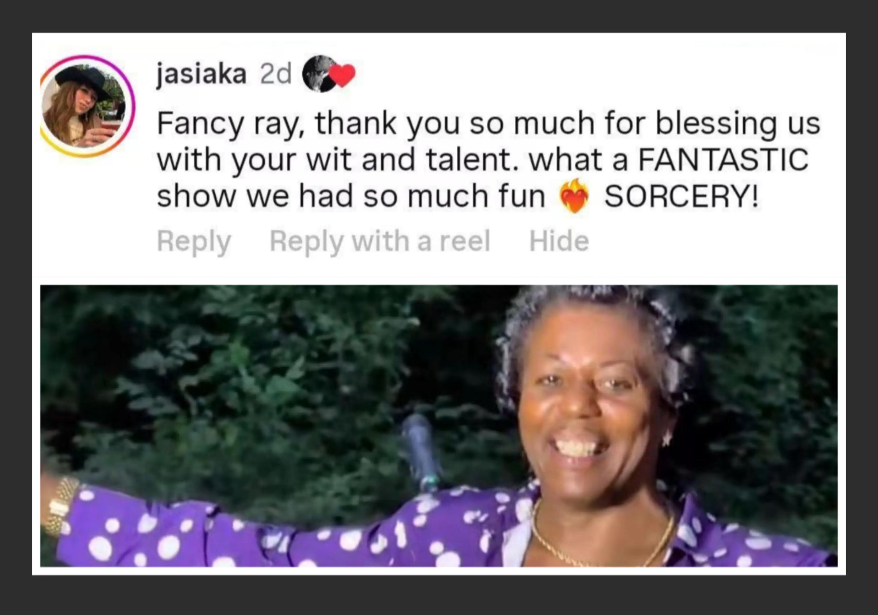 @Fancy Ray McCloney