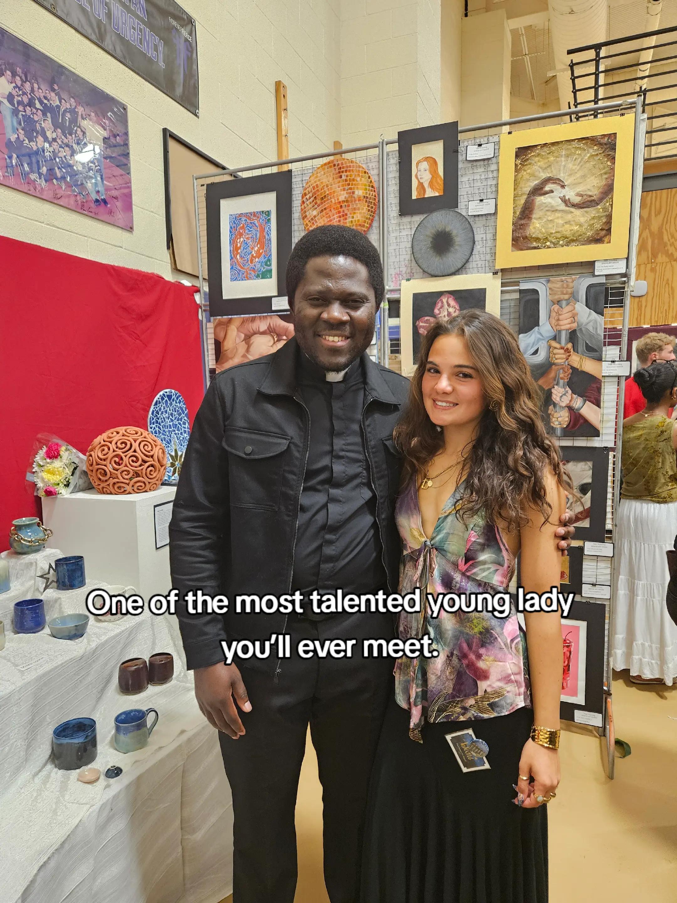 @Fr. Paul Ajong of the BVM