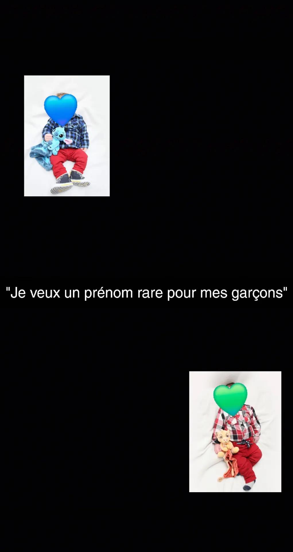 @Maman de trois boy 💙💚👼🤎