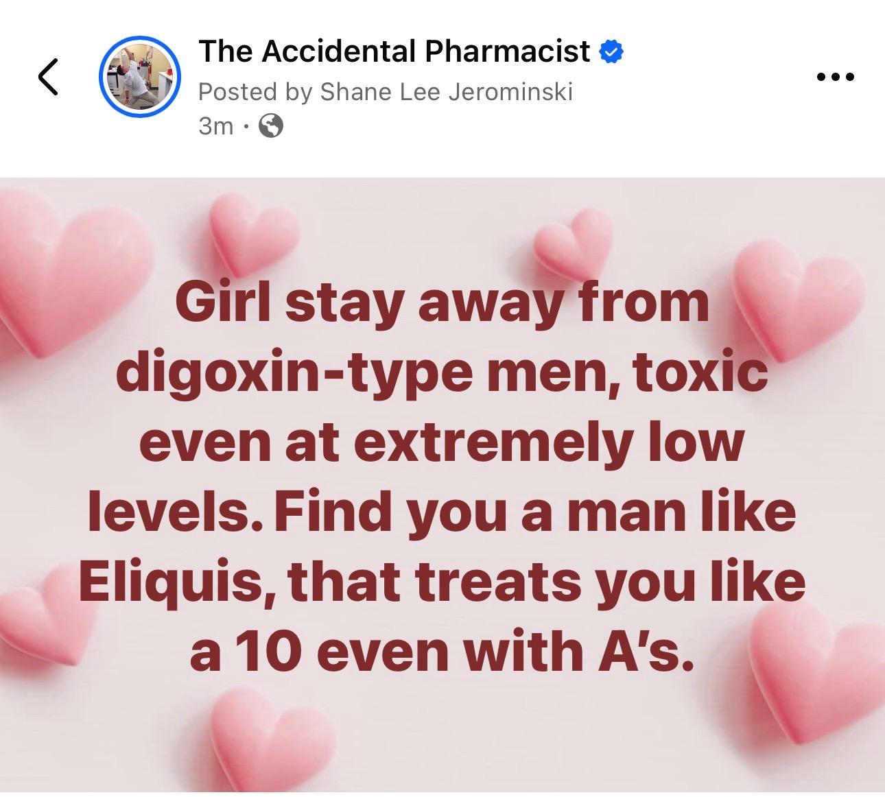 @The Accidental Pharmacist
