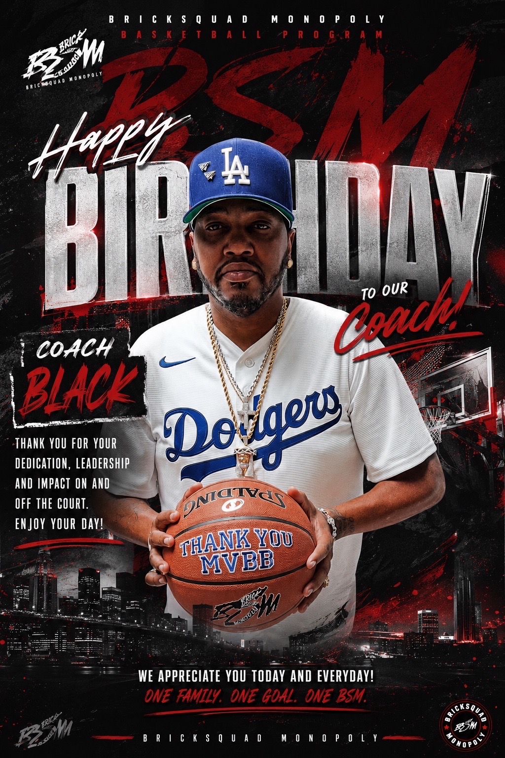 @Coach James ”Shange” Black