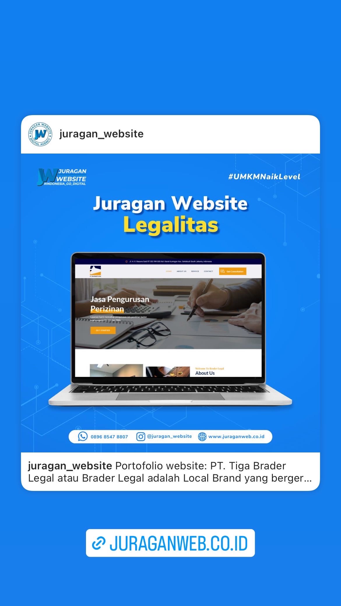 @Juragan Website