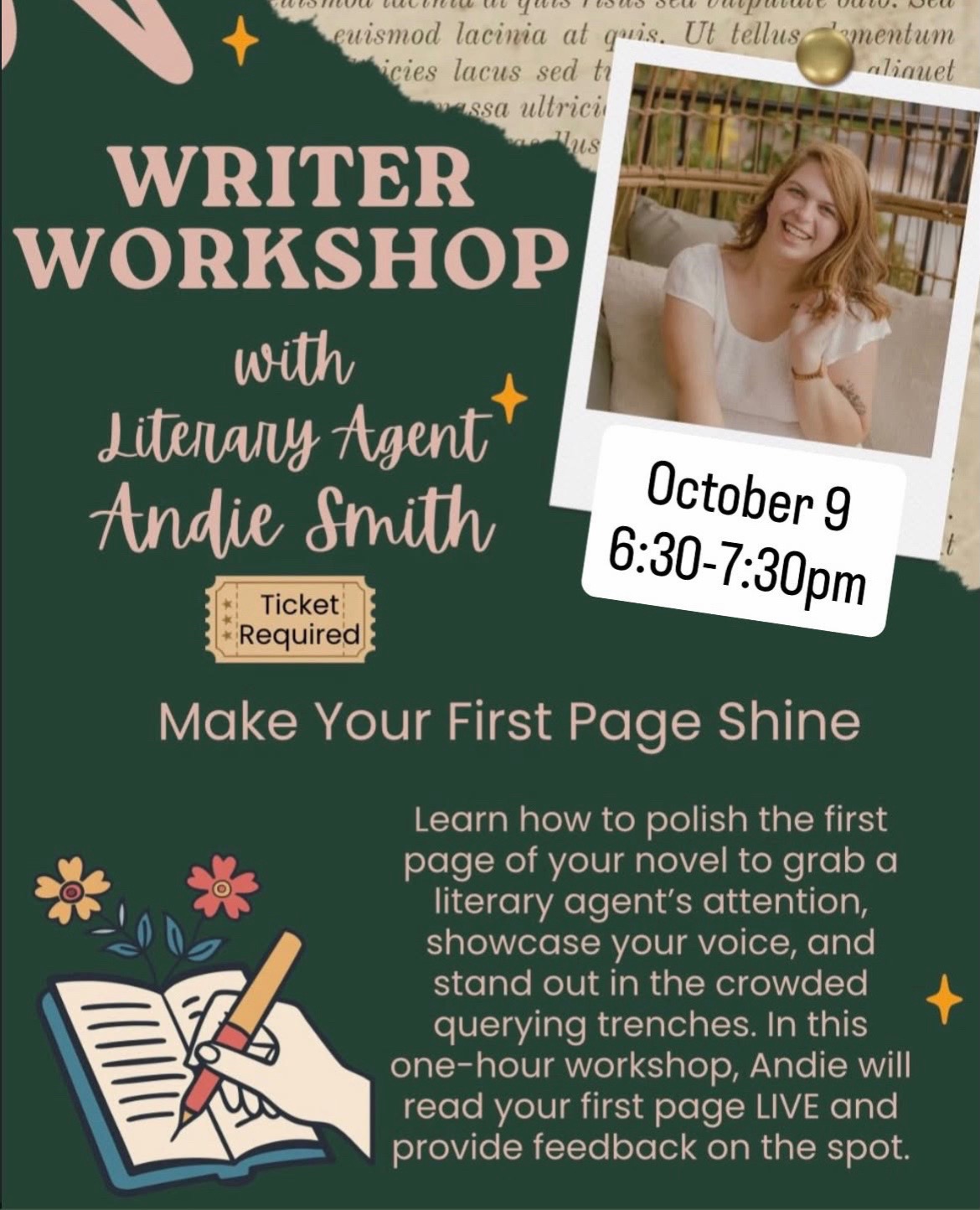 @Andie Smith | Literary Agent