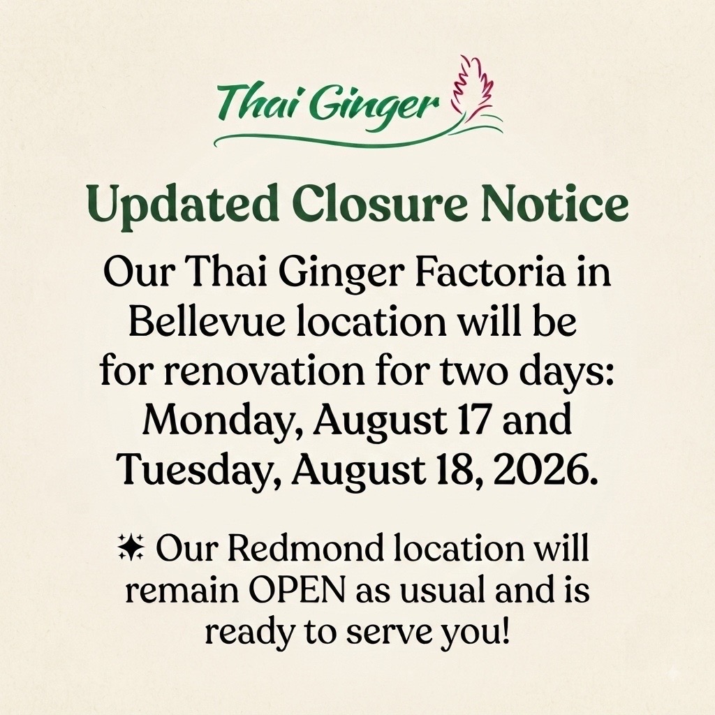 @Thai Ginger Restaurant WA