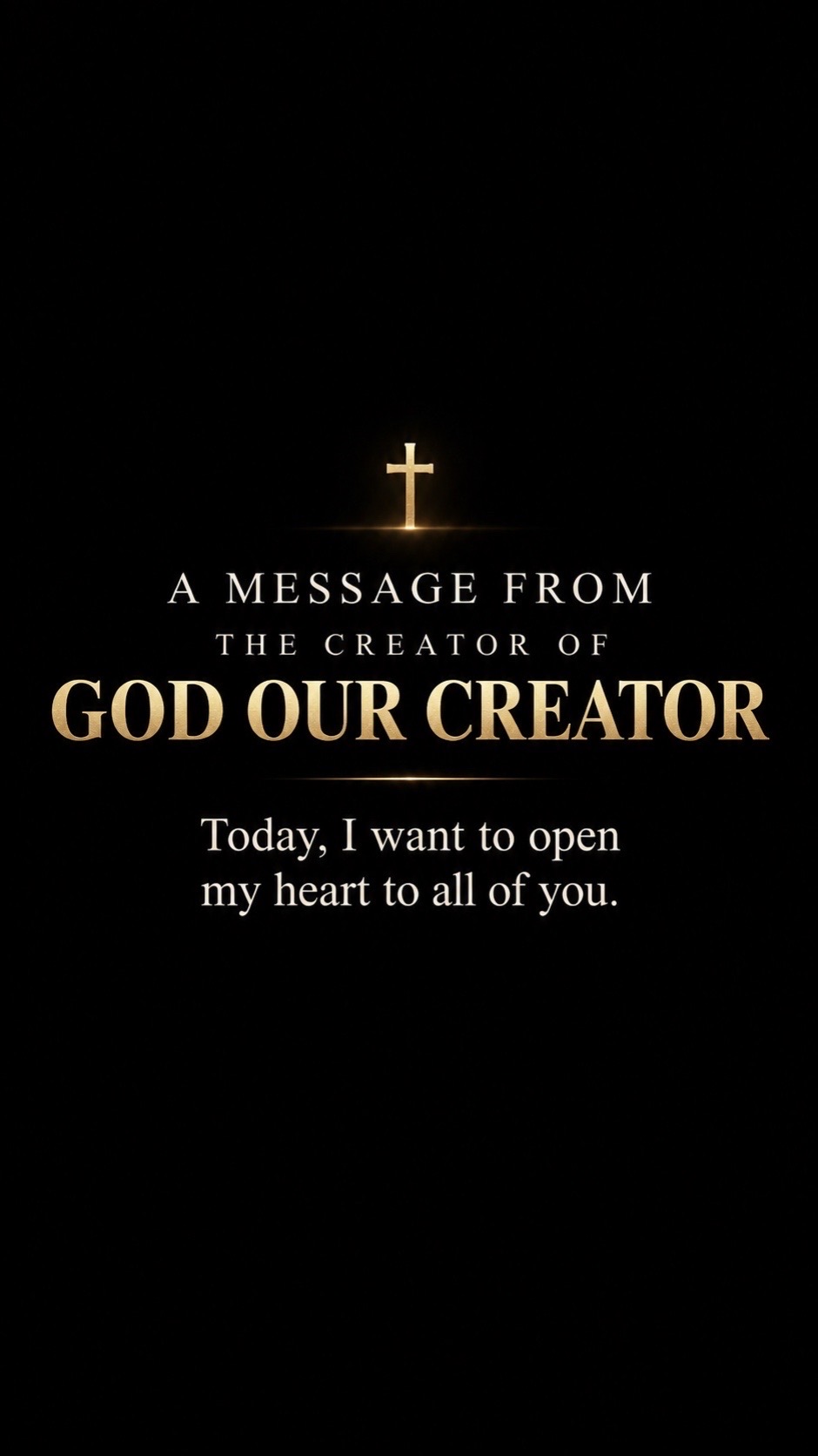 @God our creator