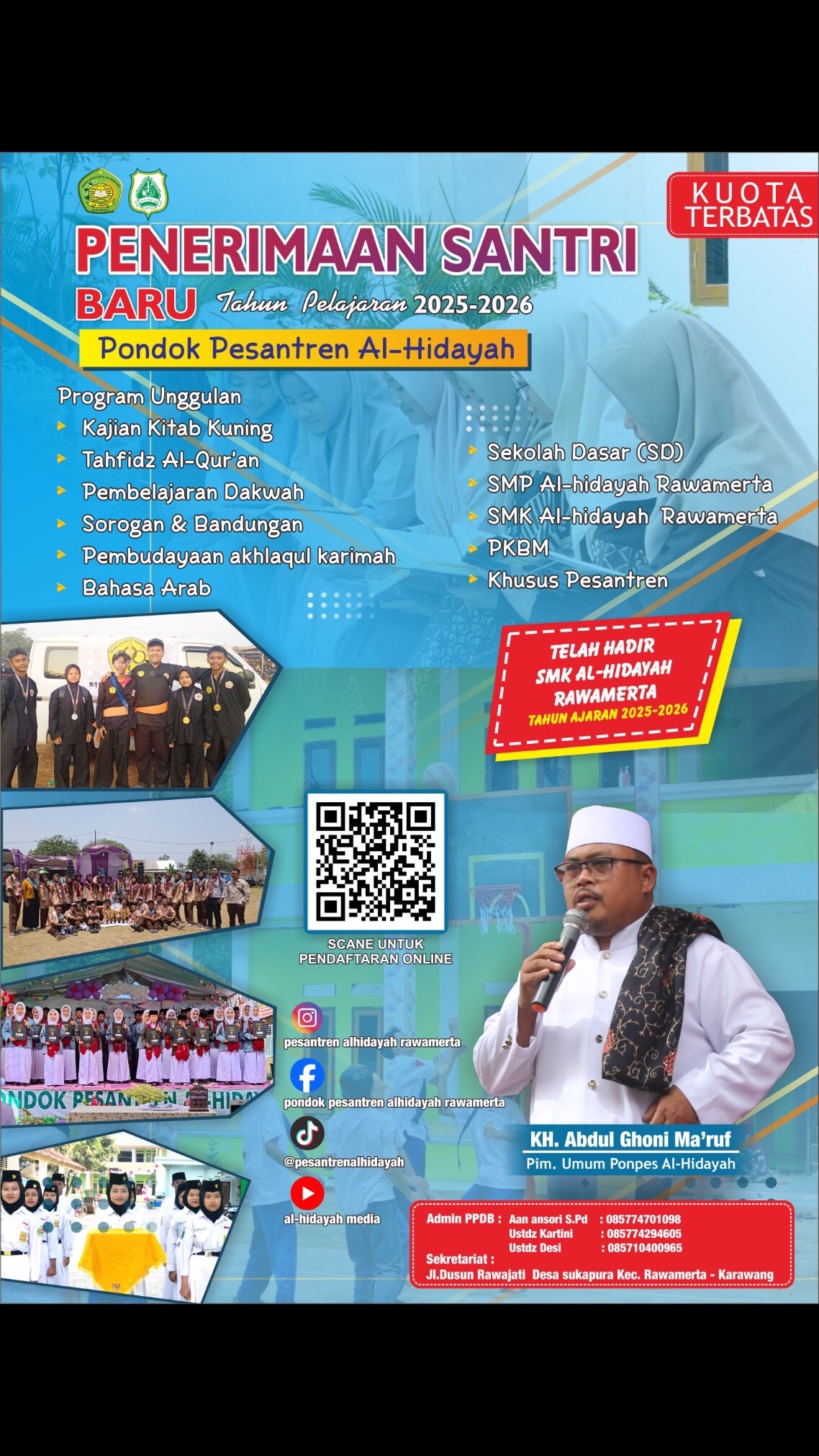 @Pesantren alhidayah Rawamerta