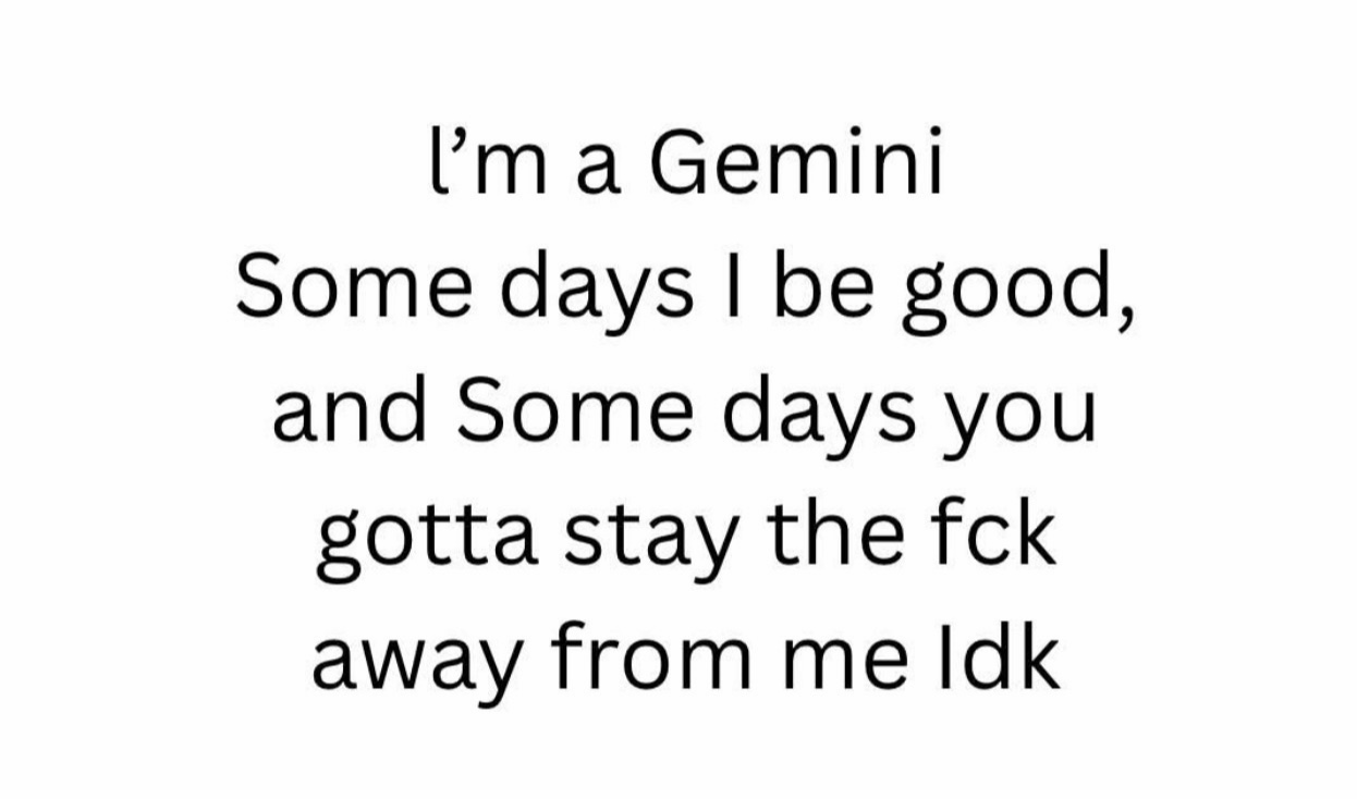 @Gemini Shawty