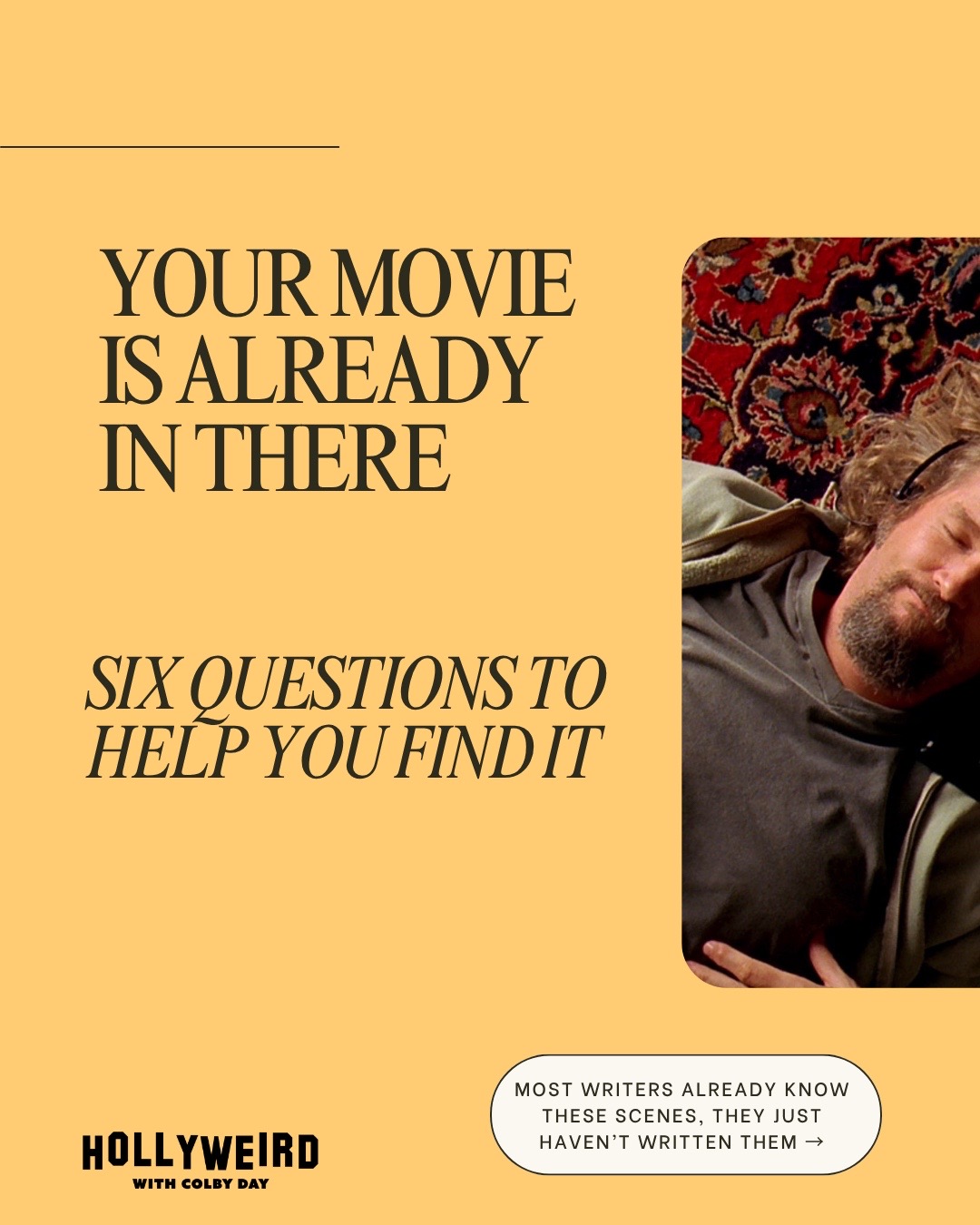 @Colby Day | writer director