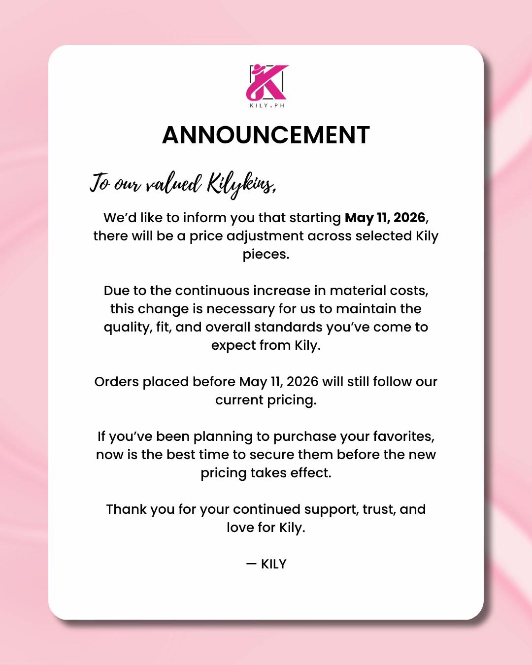 @KILY OFFICIAL