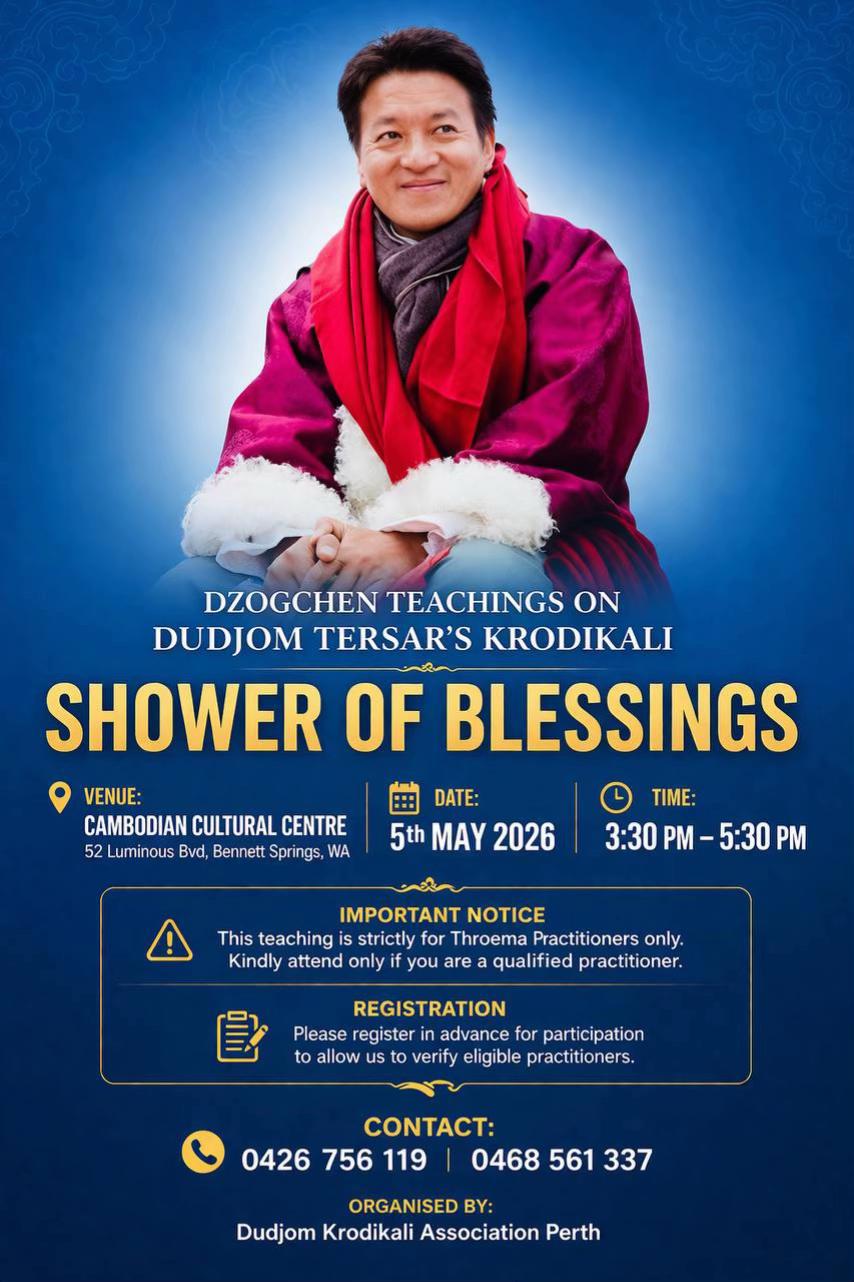 @Dudjom Throema Tshogpa Perth