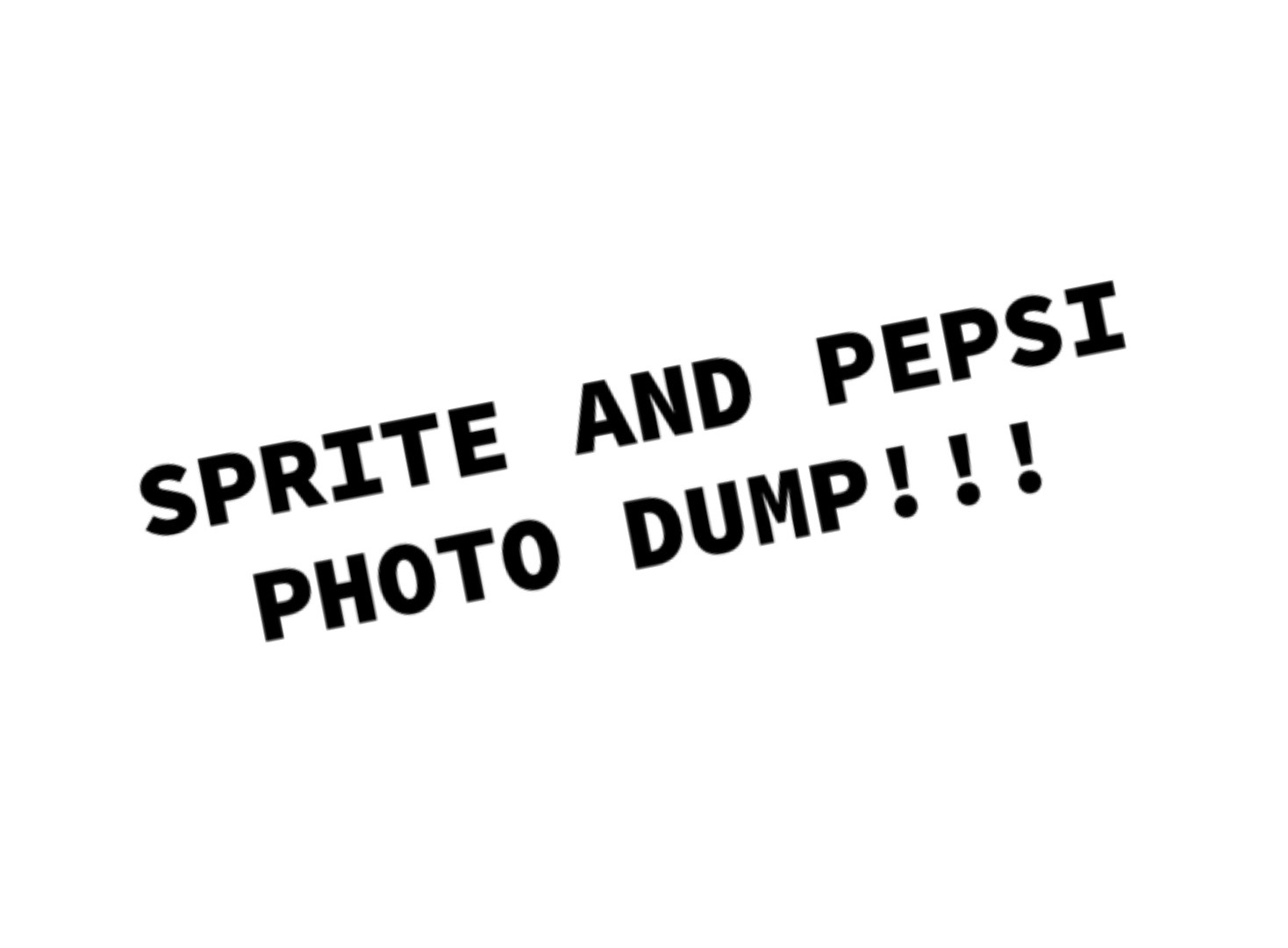 @sprite&pepsi