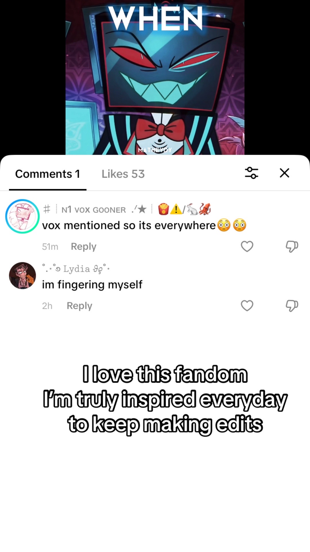 @I make edits