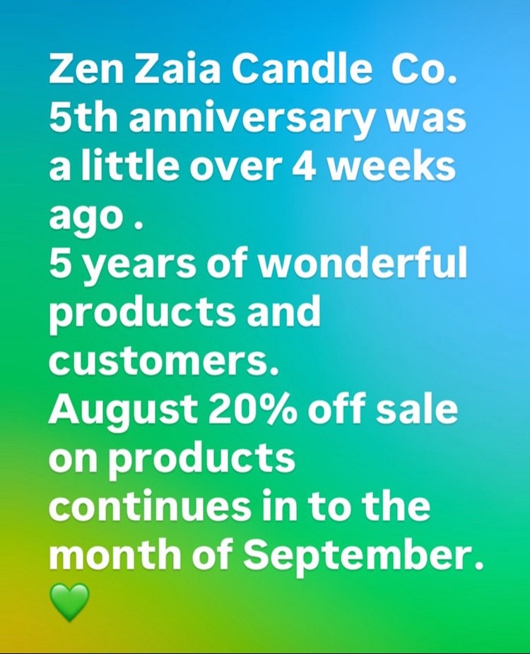 @Zen Zaia Candle Co.