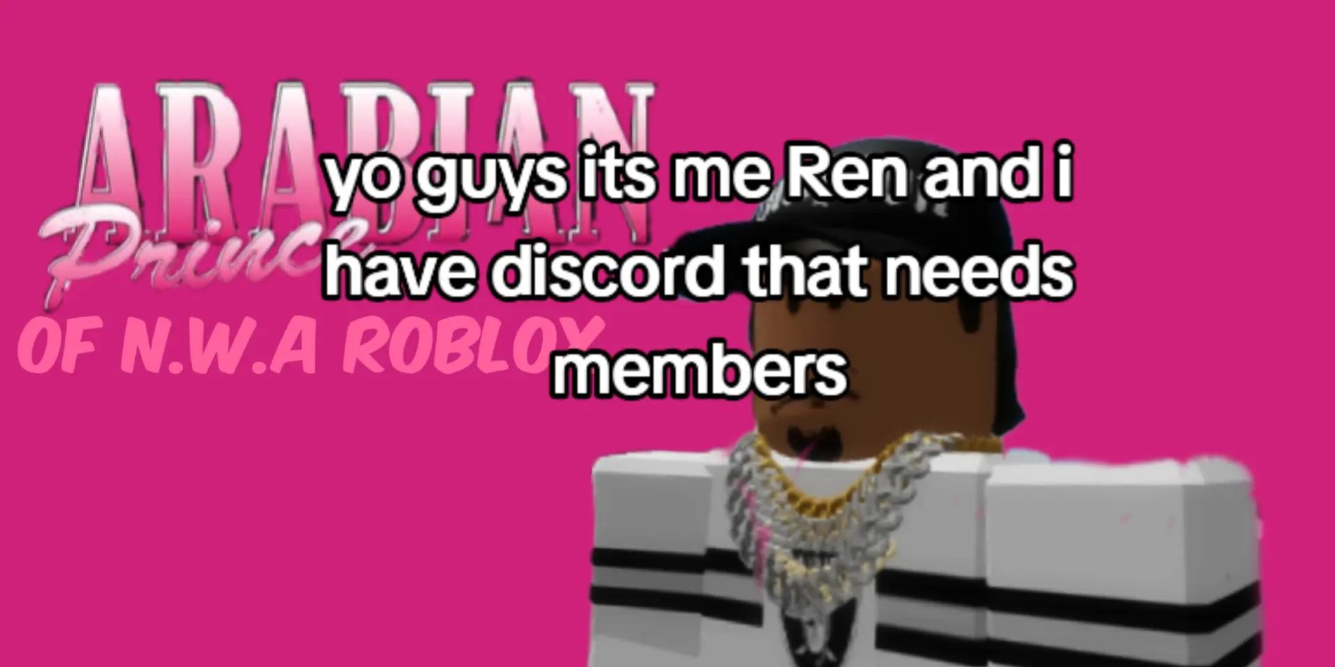 @Mc Ren of N.W.A Roblox