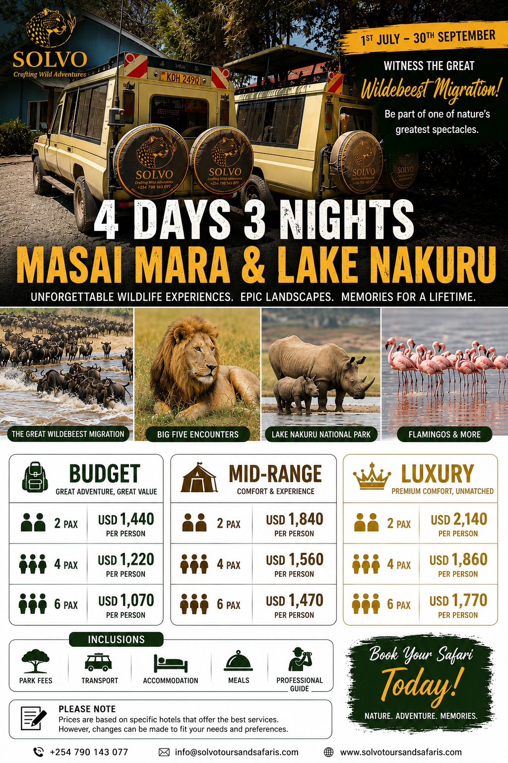 @Solvo Tours and Safaris