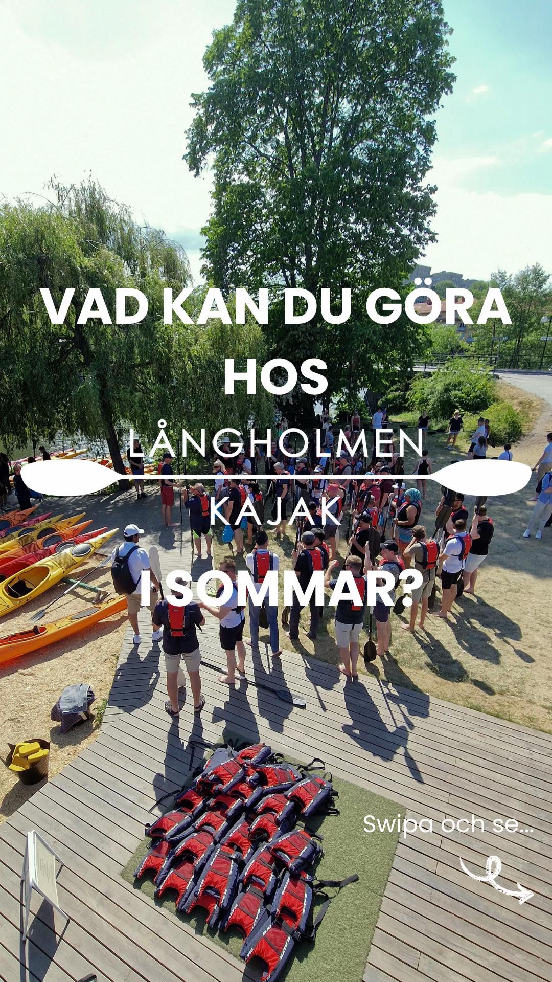 @L&aring;ngholmen kajak