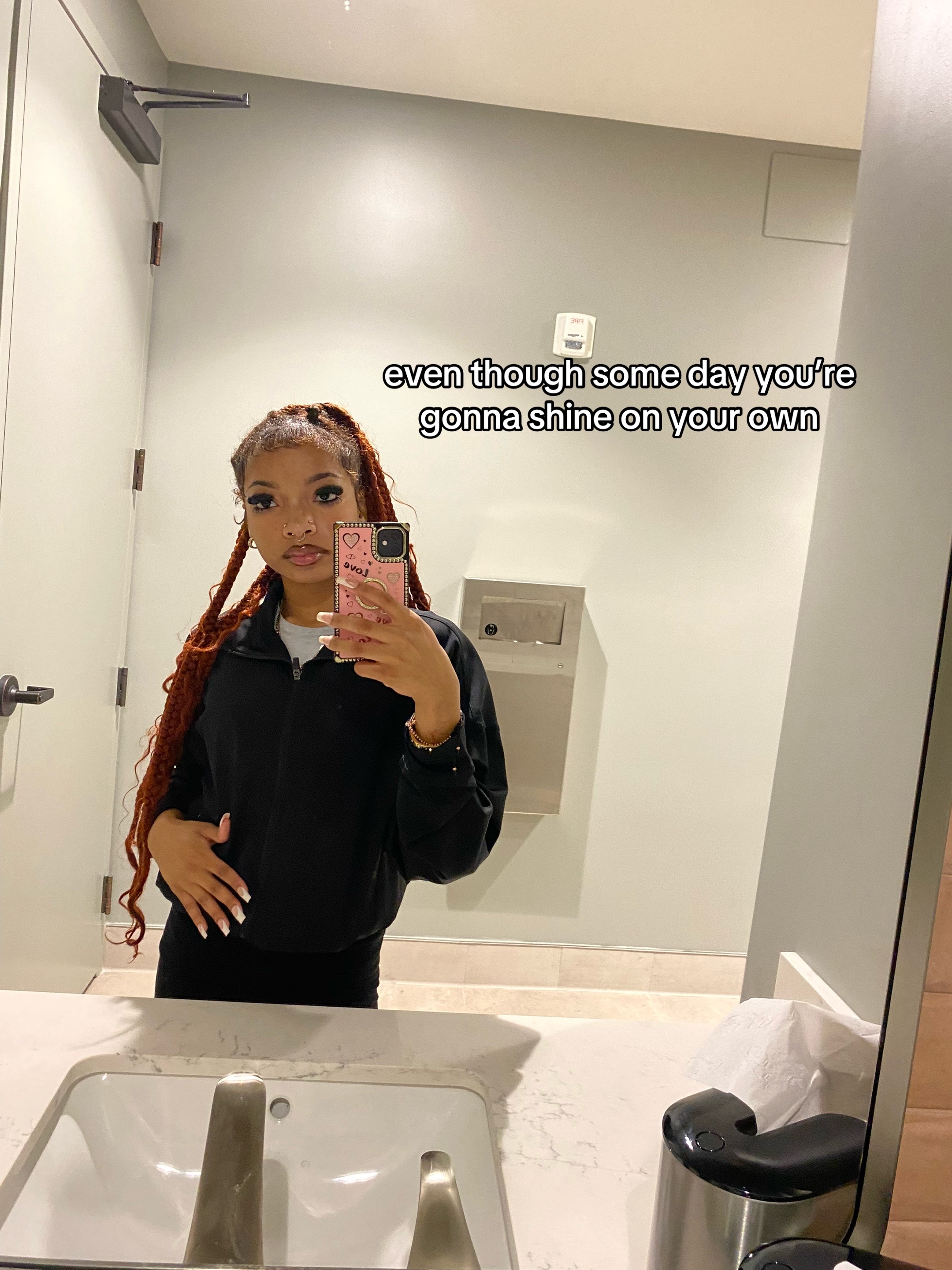 @i ๐ซถ๐ป doing my hair