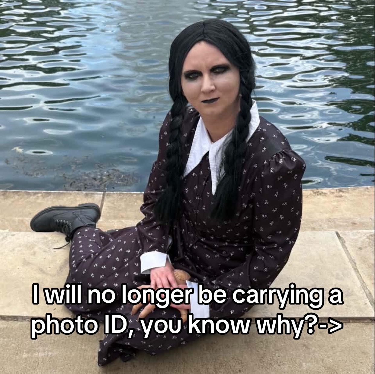@Wednesday Addams Cosplayer🖤