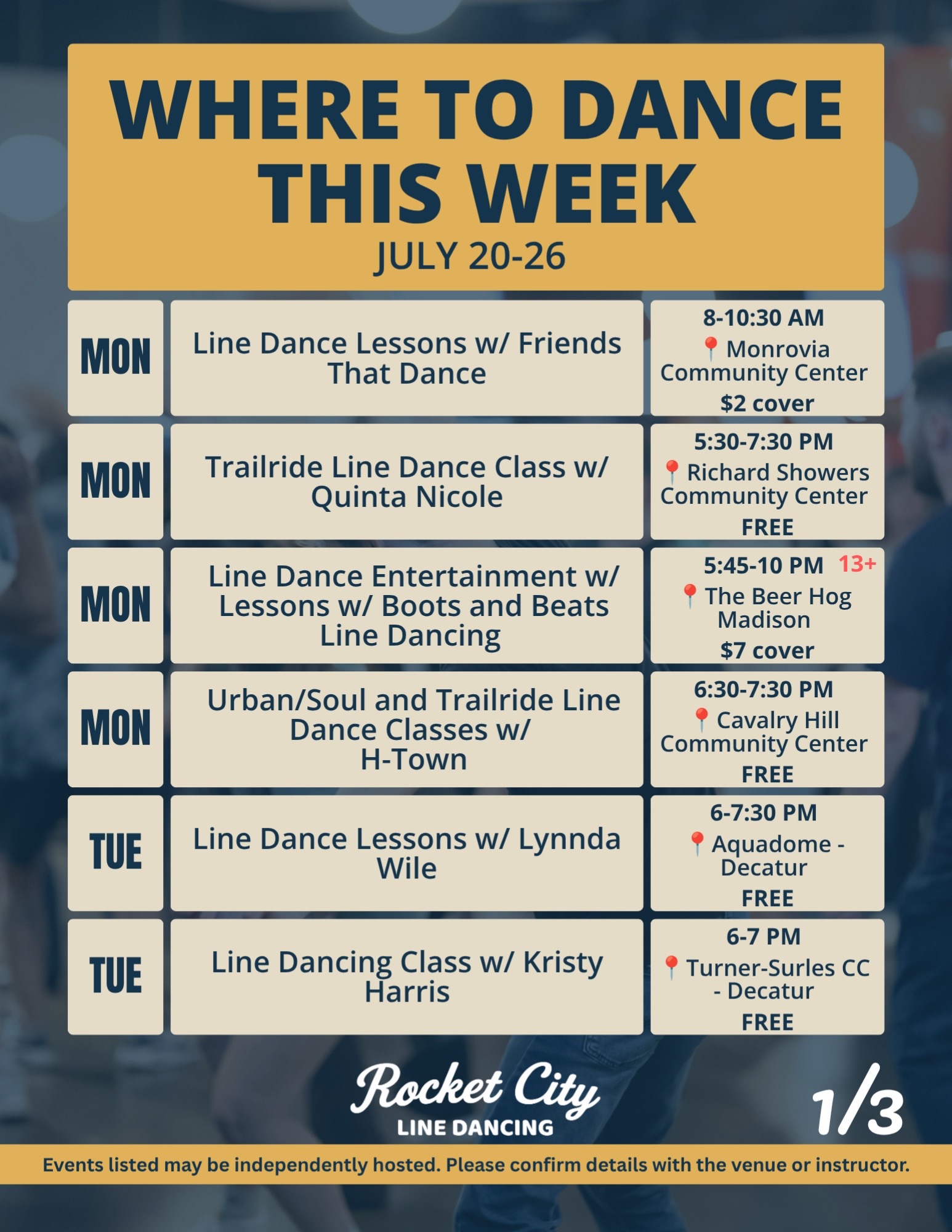 @Rocket City Line Dancing