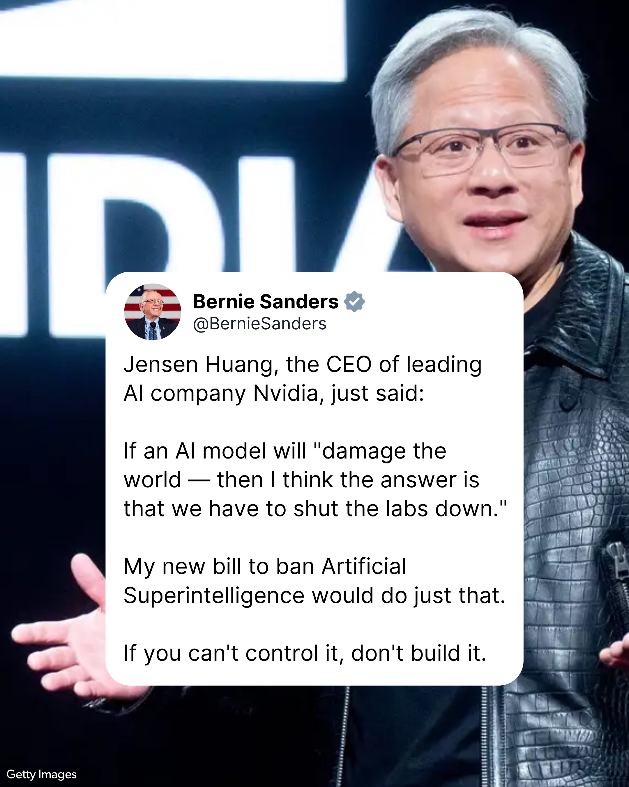 @Bernie Sanders