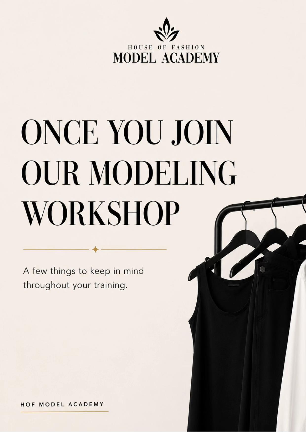 @HOF MODEL TRAINING ACADEMY