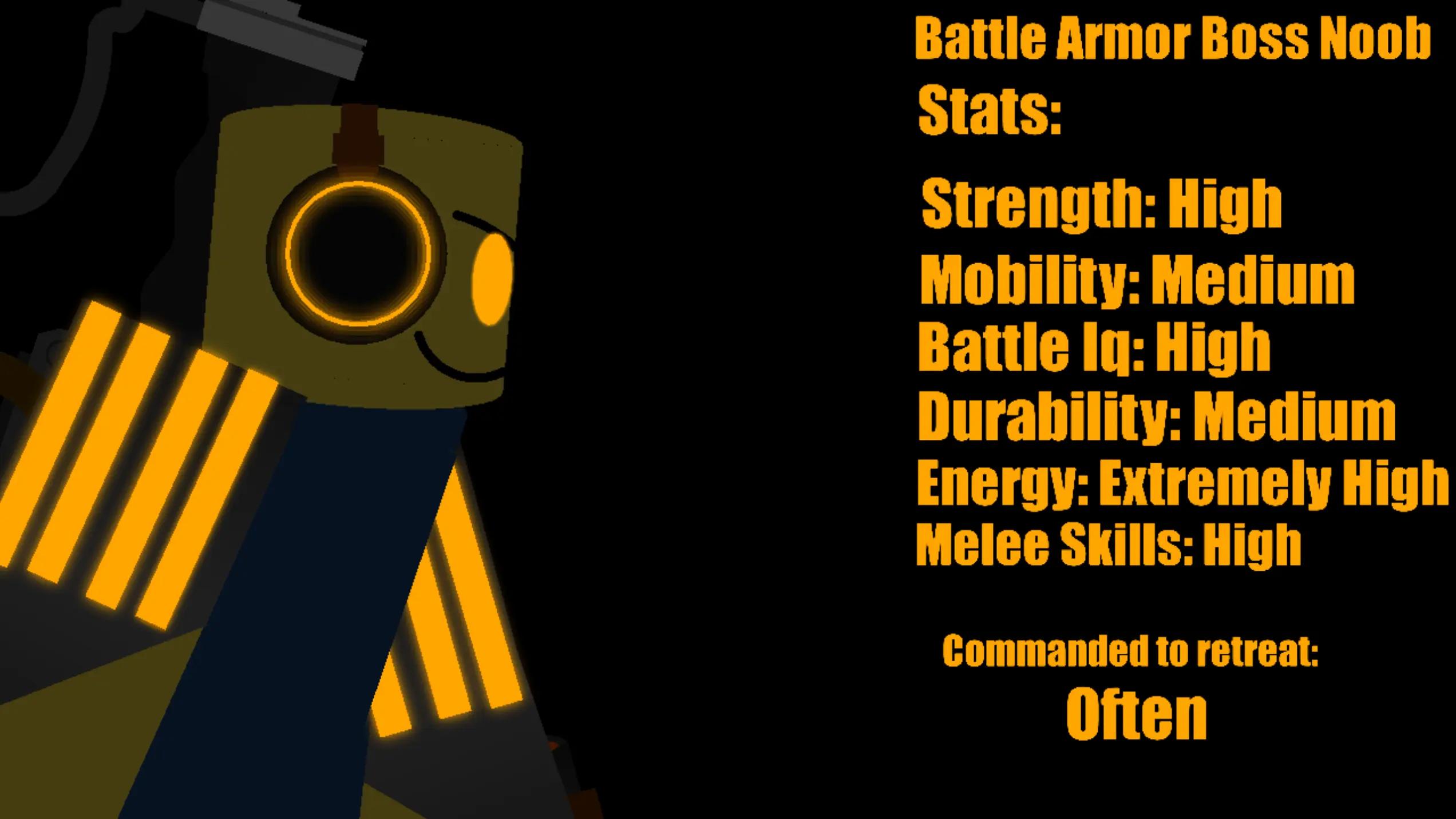 @Battle Armor Boss Noob